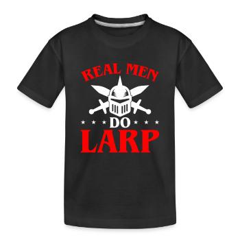 Jeux de rôle fantastiques Larp Larping - T-shirt bio Premium Enfant - noir - Devant
