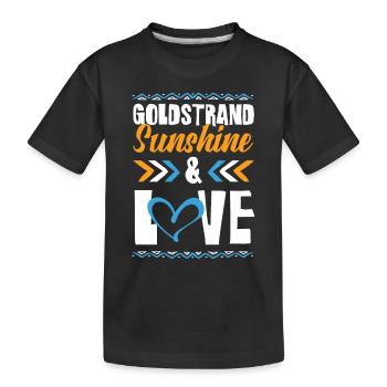 Amour des Sables d’Or - T-shirt bio Premium Enfant - noir - Devant