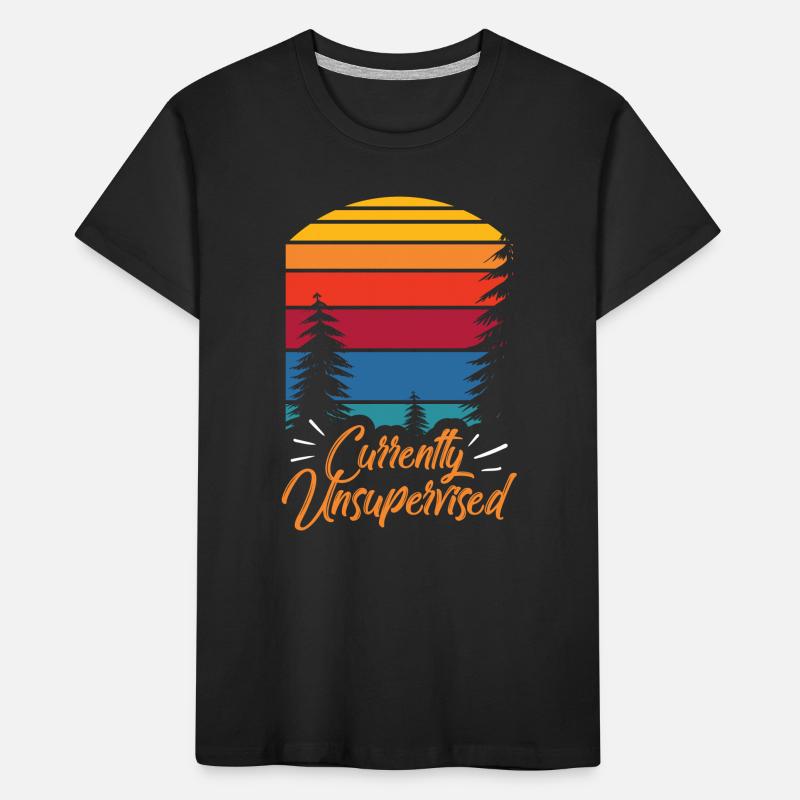 Currently unsupervised sarcastically unsupervised Kids' Premium Organic T-Shirt