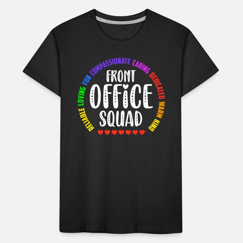 Nette Schulsekretärin Admin Appreciation Assistant Kinder Premium Bio T-Shirt