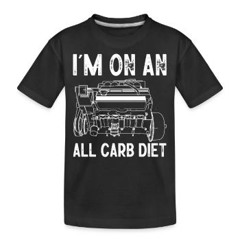 Mécanicien automobile, mécanicien, mécanicien automobile - T-shirt bio Premium Enfant - noir - Devant