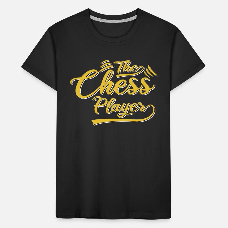 The chess player Kids' Premium Organic T-Shirt