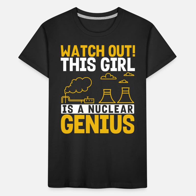 Nuclear Engineer, Nuclear Science, Science Kids' Premium Organic T-Shirt
