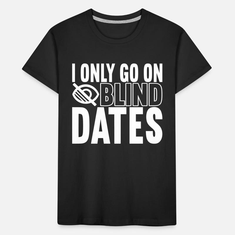 Blind visual impairment Kids' Premium Organic T-Shirt