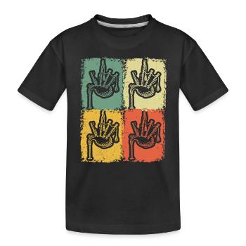 Cornemuse Cornemuse Cornemuse - T-shirt bio Premium Enfant - noir - Devant