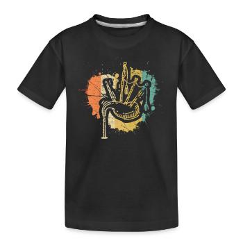 Cornemuse Cornemuse Cornemuse - T-shirt bio Premium Enfant - noir - Devant