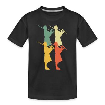 Cornemuse Cornemuse Cornemuse - T-shirt bio Premium Enfant - noir - Devant