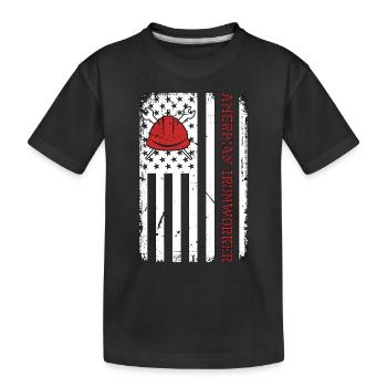 Ferronnier Américain Soudeur Soudeur Serrurier - T-shirt bio Premium Enfant - noir - Devant
