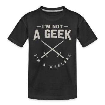 Larp, Larping, Jeu de rôle - T-shirt bio Premium Enfant - noir - Devant
