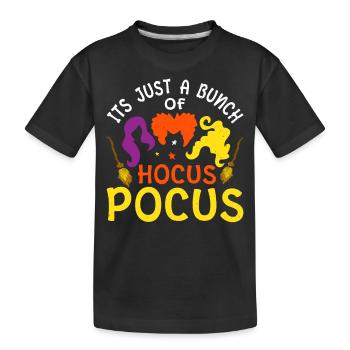 C’est juste un tas de costumes hocus-pocus - T-shirt bio Premium Enfant - noir - Devant