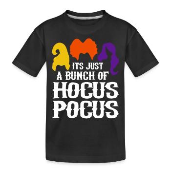 C’est juste un tas de costumes hocus-pocus - T-shirt bio Premium Enfant - noir - Devant