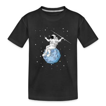 Lancer du javelot athlétisme Lanceur de javelot - T-shirt bio Premium Enfant - noir - Devant