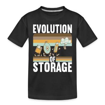 Programmer Computer Scientist - Kids' Premium Organic T-Shirt - black - Front
