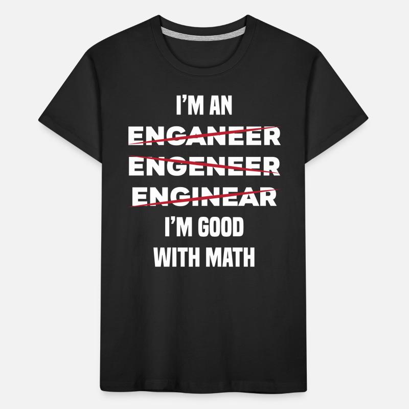 Engineer Kids' Premium Organic T-Shirt