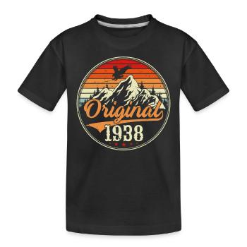 Original 1938 - T-shirt bio Premium Enfant - noir - Devant