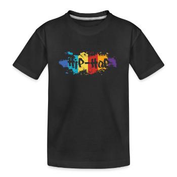 Hip Hop Musique Rap Musique Freestyle - T-shirt bio Premium Enfant - noir - Devant