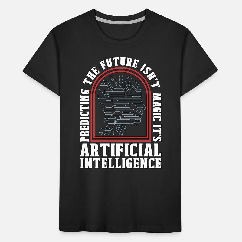 Artificial Intelligence Predicting The Future Kids' Premium Organic T-Shirt