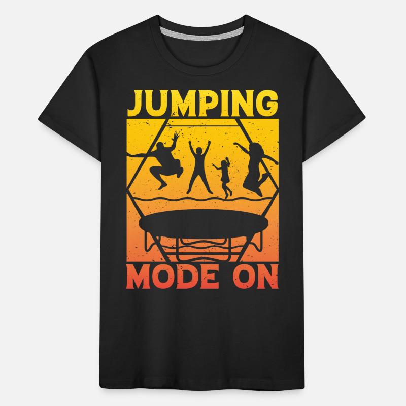Mode de saut activé T-shirt bio Premium Enfant