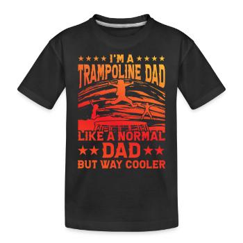 Trampoline - T-shirt bio Premium Enfant - noir - Devant