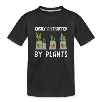 L’ingénieur nucléaire peut facilement être influencé par le - T-shirt bio Premium Enfant - noir - Devant