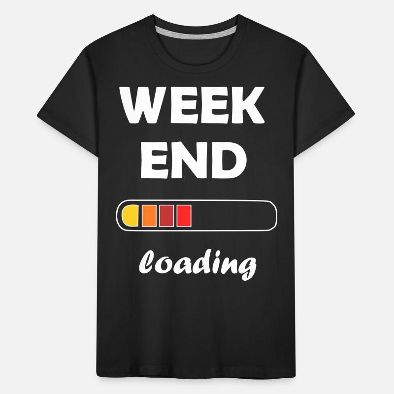 weekend loading Kids' Premium Organic T-Shirt