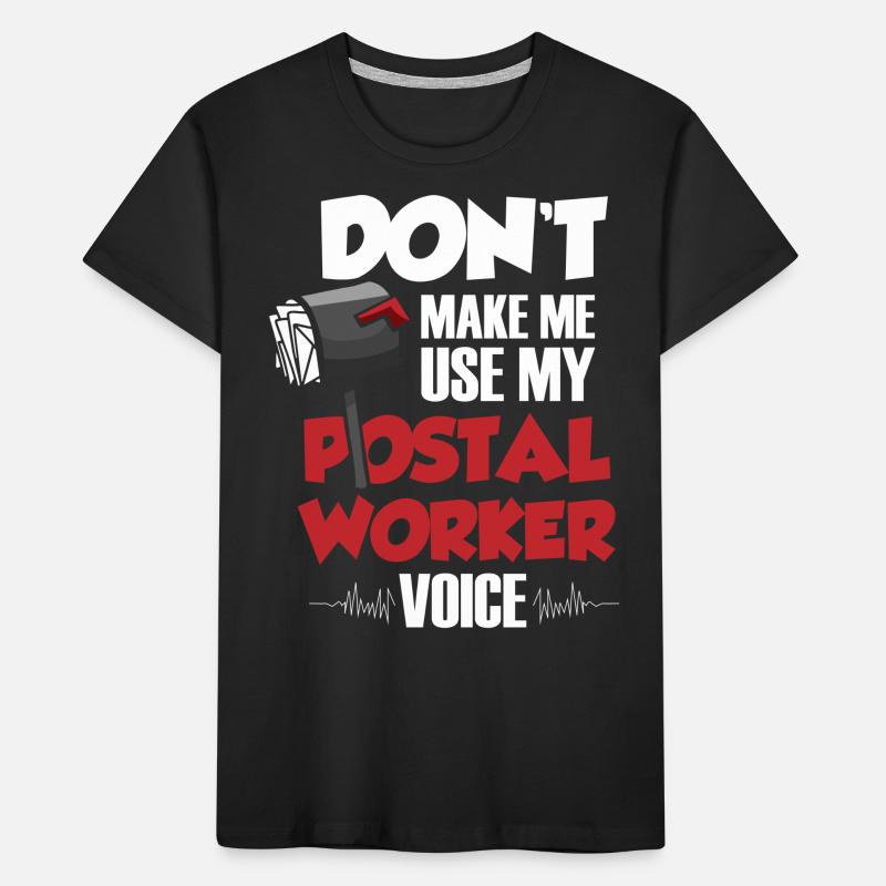 Postal worker, postal worker, postman Kids' Premium Organic T-Shirt