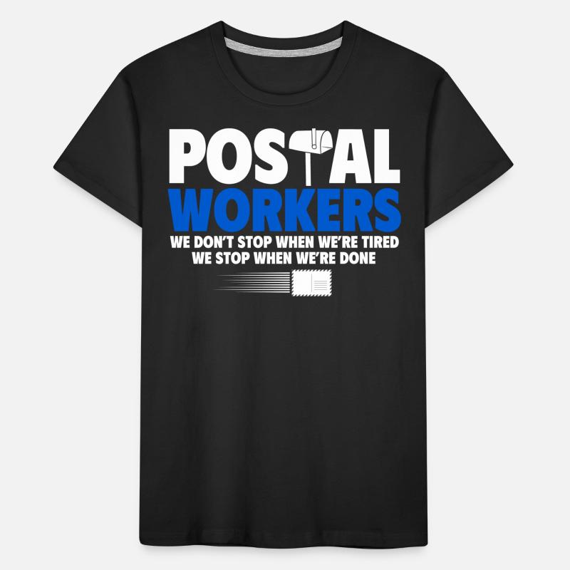Postarbeiter, Post Mann Kinder Premium Bio T-Shirt