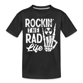 Technologie RAD, radiologue - T-shirt bio Premium Enfant - noir - Devant