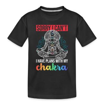 Reiki - Kinder Premium Bio T-Shirt - Schwarz - Vorne