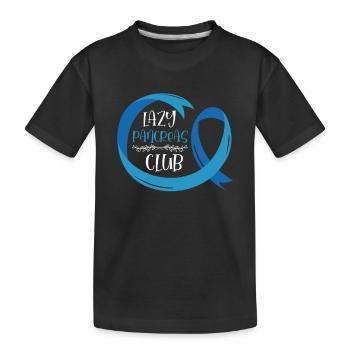 Diabétiques de type 1 Sensibilisation au diabète DT1 - T-shirt bio Premium Enfant - noir - Devant