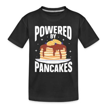Pfannkuchen Food Lover Best Pancake Maker - Kinder Premium Bio T-Shirt - Schwarz - Vorne