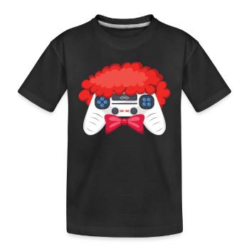 Costume de Carnaval Tenue de Carnaval Hommes Jeunes Joueurs - T-shirt bio Premium Enfant - noir - Devant