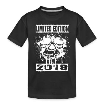 Limited Edition 2019 - Kids' Premium Organic T-Shirt - black - Front