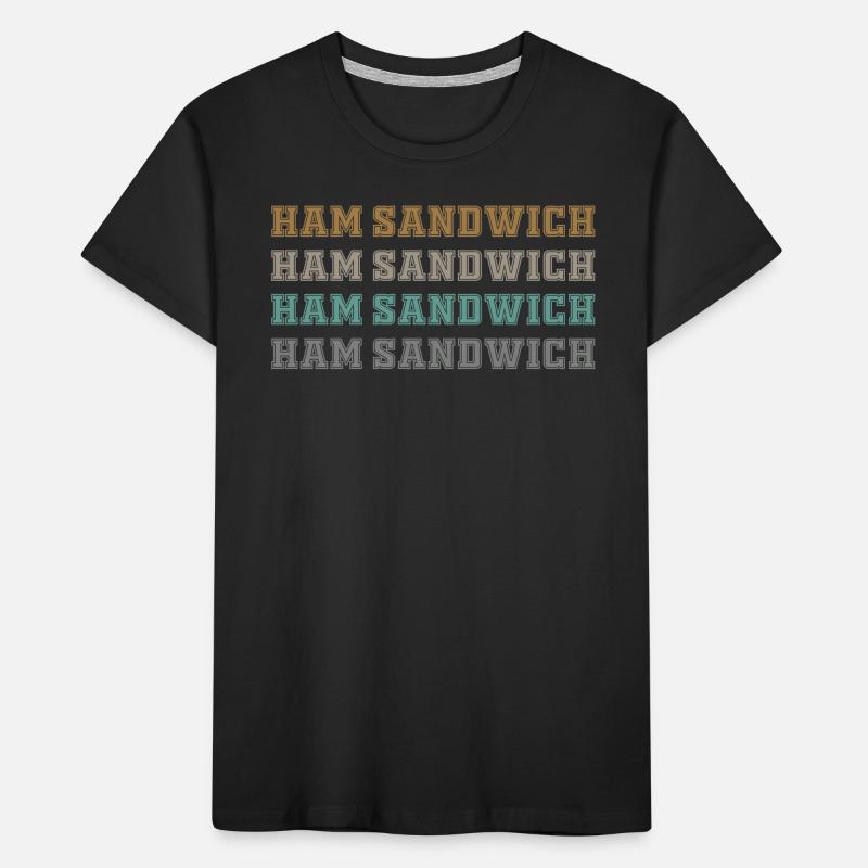 Ham sandwich Kids' Premium Organic T-Shirt