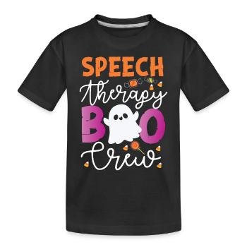 Speech Therapist Therapy Assistant - Kinder Premium Bio T-Shirt - Schwarz - Vorne
