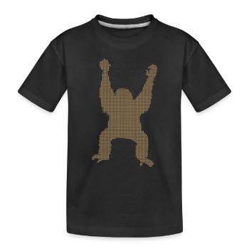 Orang-outan - T-shirt bio Premium Enfant - noir - Devant