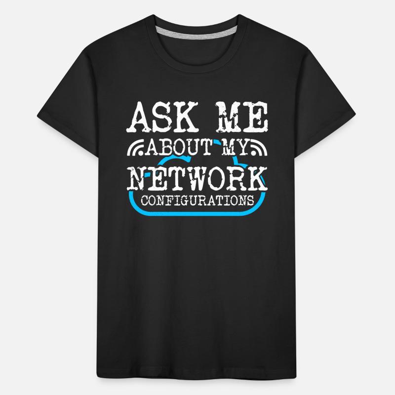 Computer Network Technology Network Engineer Kids' Premium Organic T-Shirt