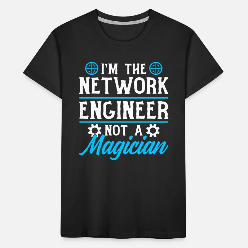 Computer Network Technology Network Engineer Kids' Premium Organic T-Shirt