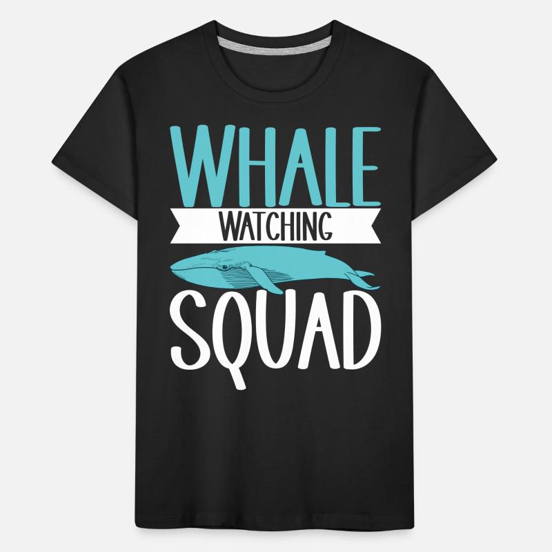 Wale Walbeobachter Kinder Premium Bio T-Shirt
