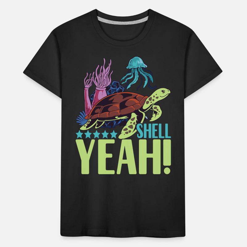 Turtle Turtle Aquatic turtle Kids' Premium Organic T-Shirt