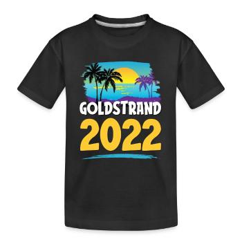 Sables d’or 2023 (Garantie du prix le plus bas) - T-shirt bio Premium Enfant - noir - Devant