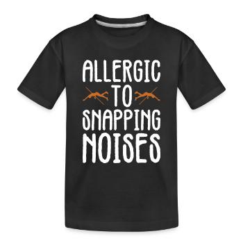 Stabspringer Und Stabhochsprung - T-shirt bio Premium Enfant - noir - Devant