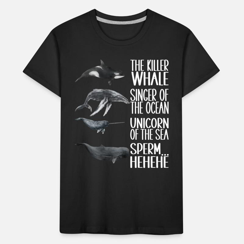 Wale Walbeobachter Kinder Premium Bio T-Shirt