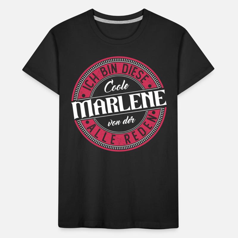 Marlene Geschenkidee Geschenk Geburtstag Kinder Premium Bio T-Shirt