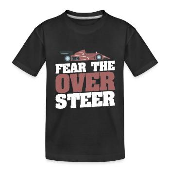 RC Car Slot Racing Slot Car Racing Slot Auto - Kids' Premium Organic T-Shirt - black - Front