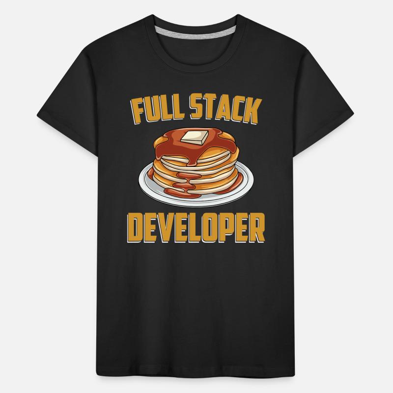 Full Stack Entwickler - Coder Science Programmer Kinder Premium Bio T-Shirt
