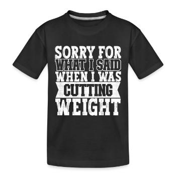 Lutte Lutteurs Lutteurs - T-shirt bio Premium Enfant - noir - Devant