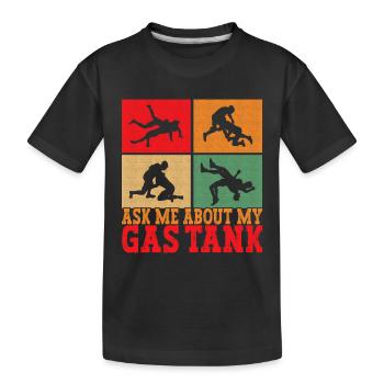 Lutte Lutteurs Lutteurs - T-shirt bio Premium Enfant - noir - Devant