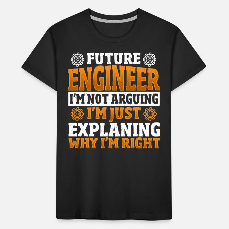 Future Engineer Mechanical Engineering Mechanical Kids' Premium Organic T-Shirt