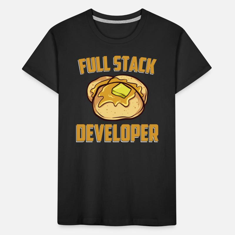 Full Stack Developer - Logiciel informatique T-shirt bio Premium Enfant